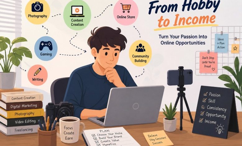 From Hobby to Income: How Young People Are Turning Passion into Online Opportunities